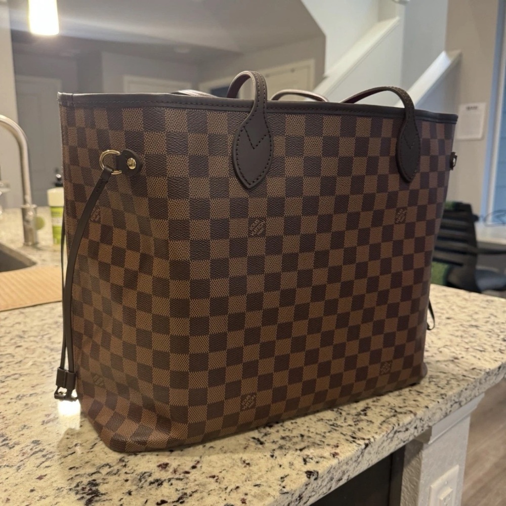 Louis Vuitton Neverfull GM Tote GM Brown Leather